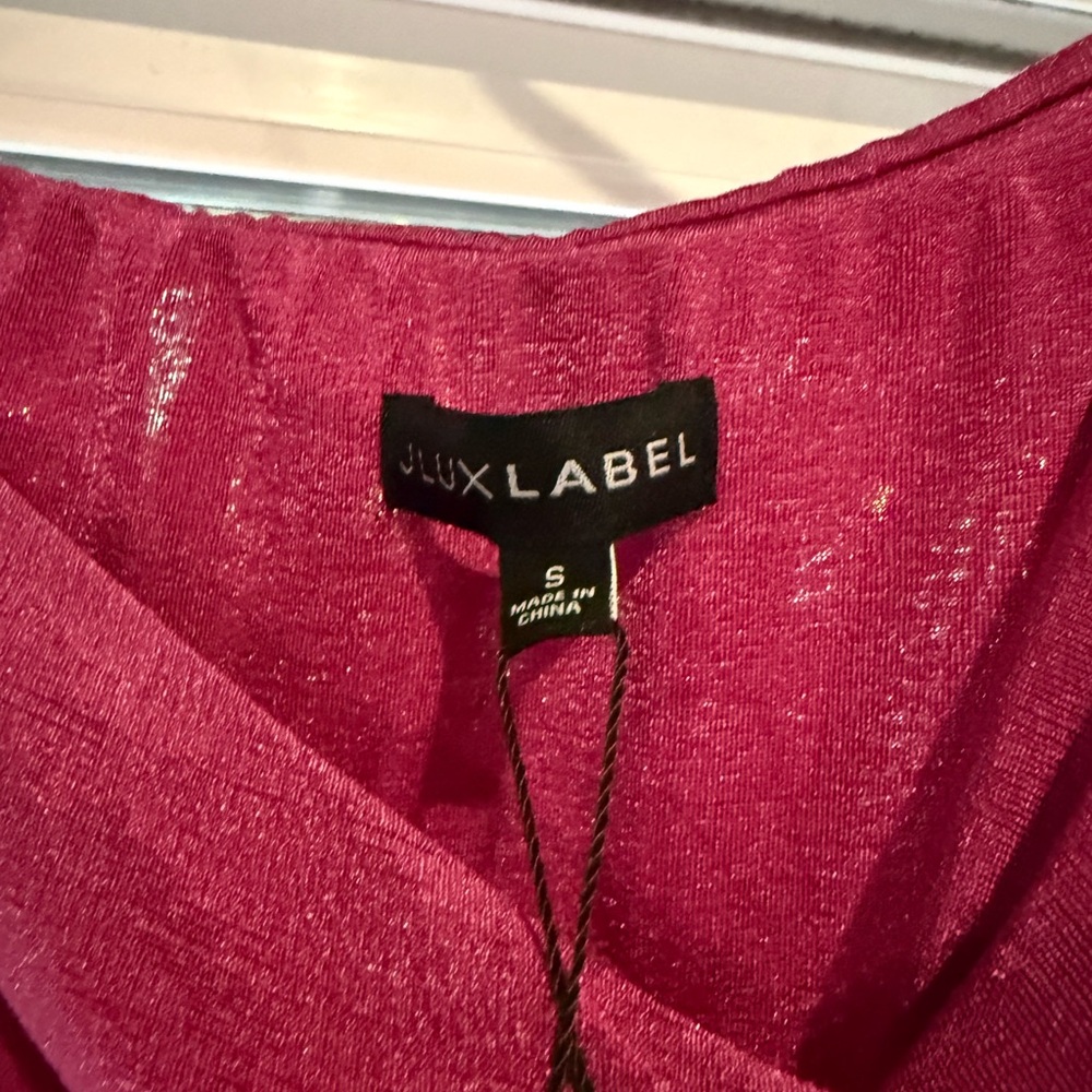 JLUXLABEL Asymmetrical Raspberry Pink Skirt - Picture 3 of 4